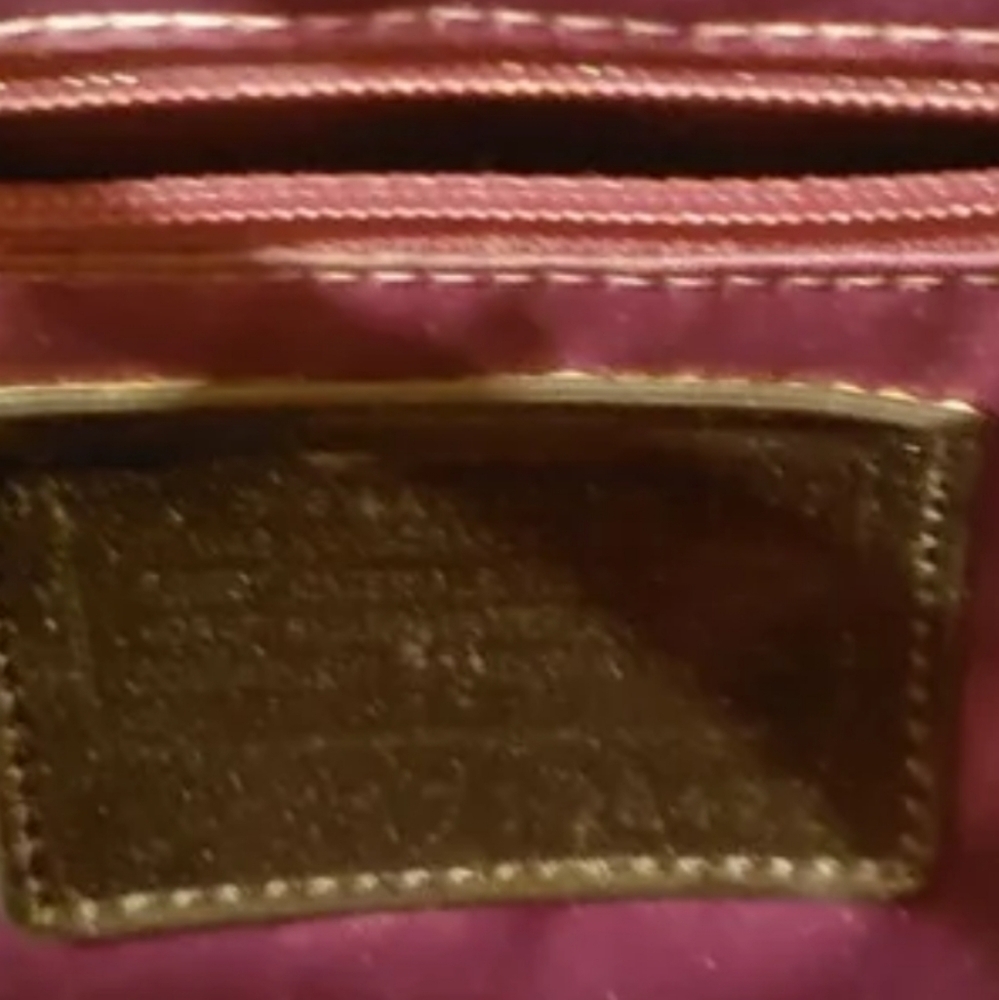 Black big Coach purse - Picture 4 of 8